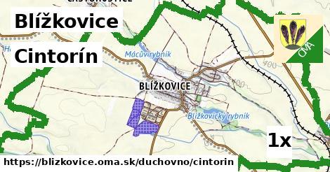 Cintorín, Blížkovice