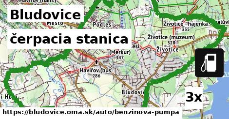 čerpacia stanica, Bludovice