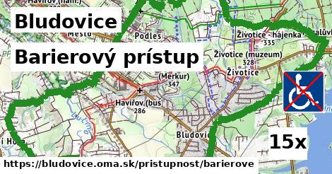 barierový prístup v Bludovice