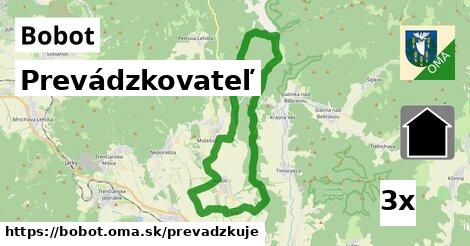 prevádzkovateľ v Bobot