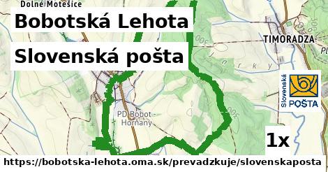 Slovenská pošta, Bobotská Lehota