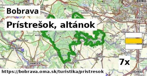 Prístrešok, altánok, Bobrava