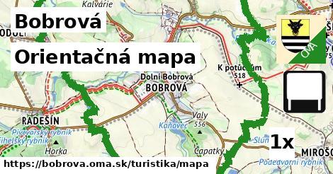 Orientačná mapa, Bobrová