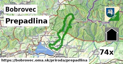 Prepadlina, Bobrovec