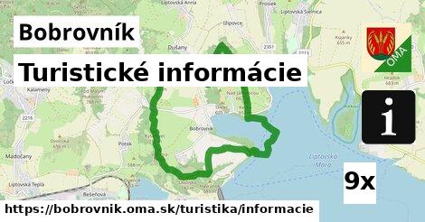 Turistické informácie, Bobrovník