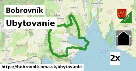 ubytovanie v Bobrovník