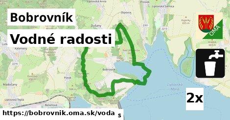 vodné radosti v Bobrovník