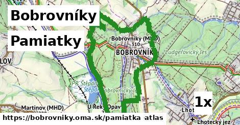 pamiatky v Bobrovníky