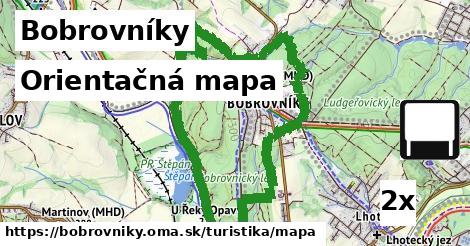 Orientačná mapa, Bobrovníky