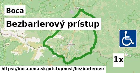 Bezbarierový prístup, Boca