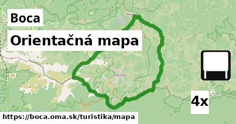 Orientačná mapa, Boca