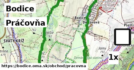 Práčovňa, Bodice