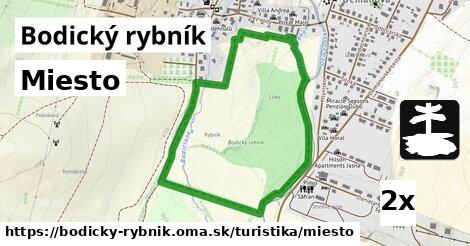 Miesto, Bodický rybník