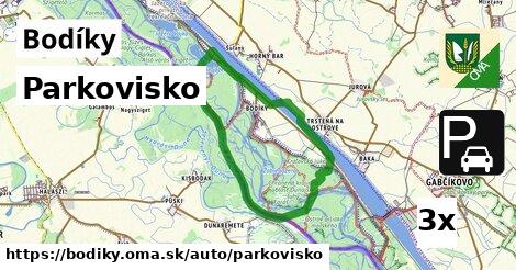 Parkovisko, Bodíky