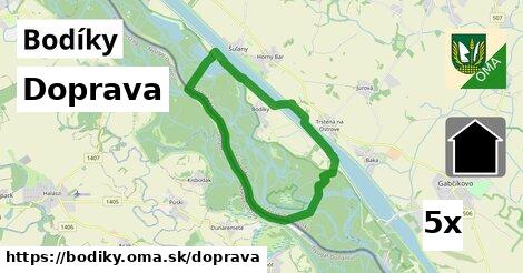 doprava v Bodíky