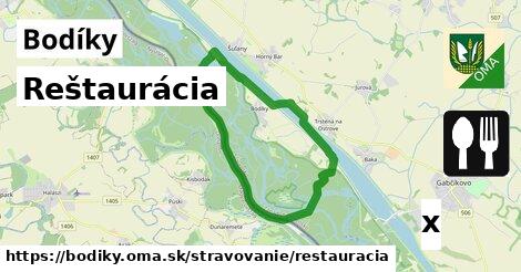 Reštaurácia, Bodíky