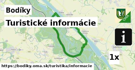 Turistické informácie, Bodíky