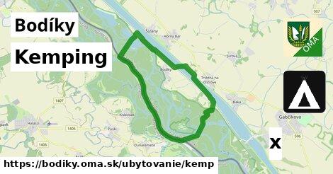 Kemping, Bodíky