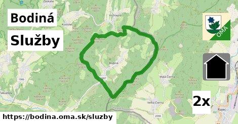 služby v Bodiná