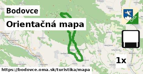 Orientačná mapa, Bodovce