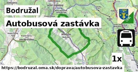 Autobusová zastávka, Bodružal
