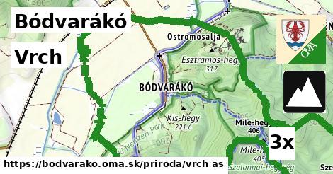 Vrch, Bódvarákó