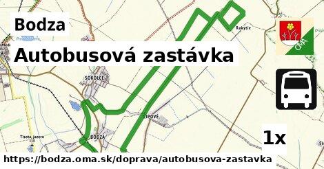 Autobusová zastávka, Bodza