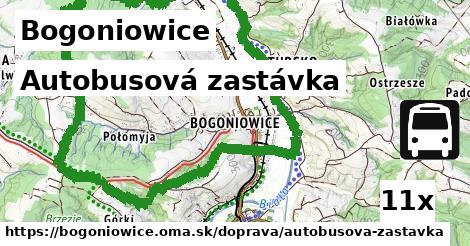 autobusová zastávka v Bogoniowice