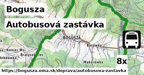 Autobusová zastávka, Bogusza