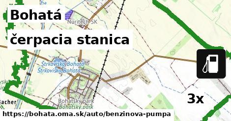 čerpacia stanica, Bohatá