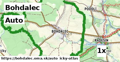 auto v Bohdalec