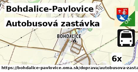 Autobusová zastávka, Bohdalice-Pavlovice