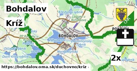 Kríž, Bohdalov