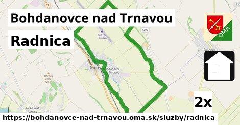 Radnica, Bohdanovce nad Trnavou