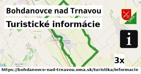 Turistické informácie, Bohdanovce nad Trnavou