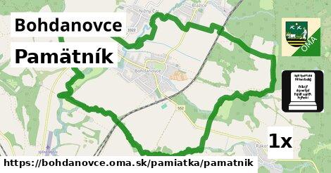 Pamätník, Bohdanovce