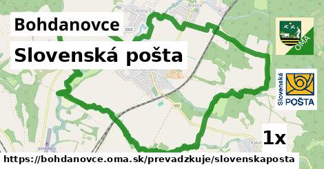 Slovenská pošta, Bohdanovce