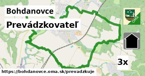 prevádzkovateľ v Bohdanovce