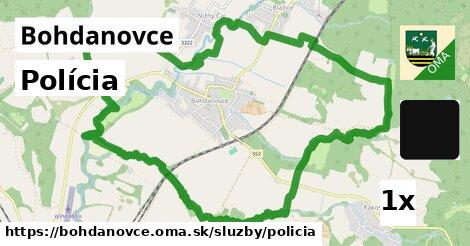 Polícia, Bohdanovce