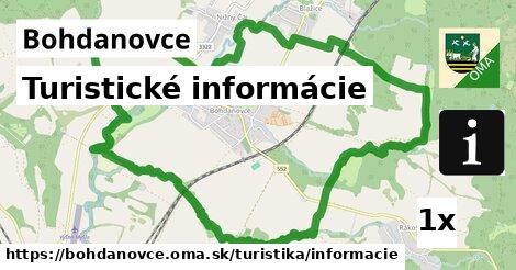 Turistické informácie, Bohdanovce