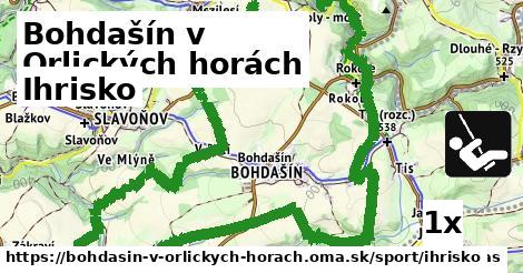 Ihrisko, Bohdašín v Orlických horách