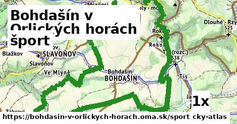 šport v Bohdašín v Orlických horách