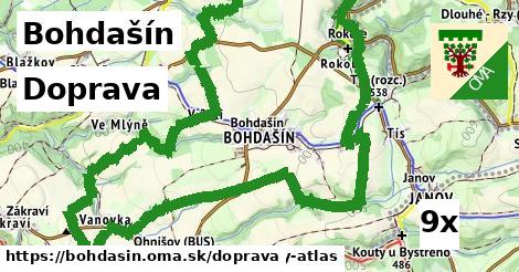 doprava v Bohdašín