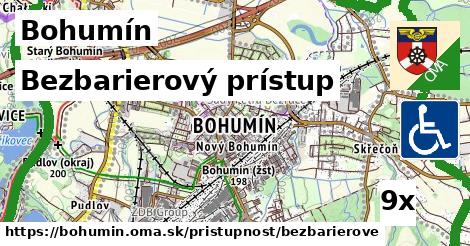 bezbarierový prístup v Bohumín