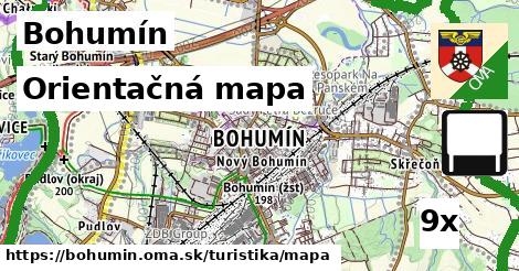 Orientačná mapa, Bohumín