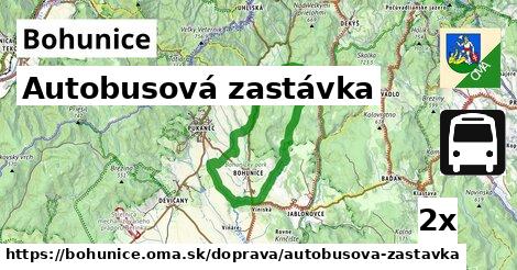 Autobusová zastávka, Bohunice