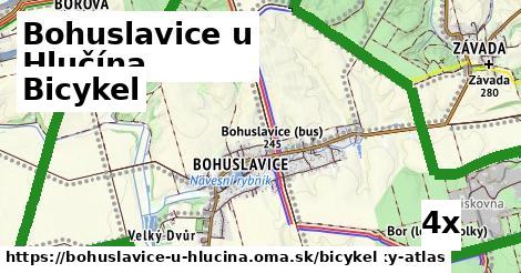 bicykel v Bohuslavice u Hlučína