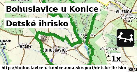 Detské ihrisko, Bohuslavice u Konice