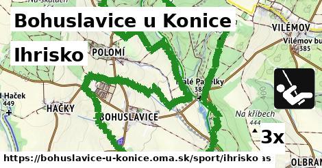 ihrisko v Bohuslavice u Konice