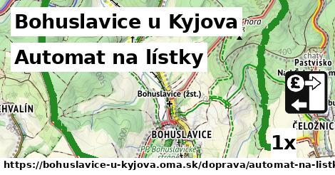 Automat na lístky, Bohuslavice u Kyjova